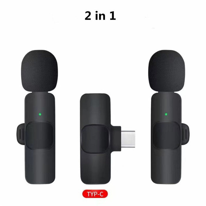 Crystal-Clear Wireless Mic for Effortless Streaming and Recording