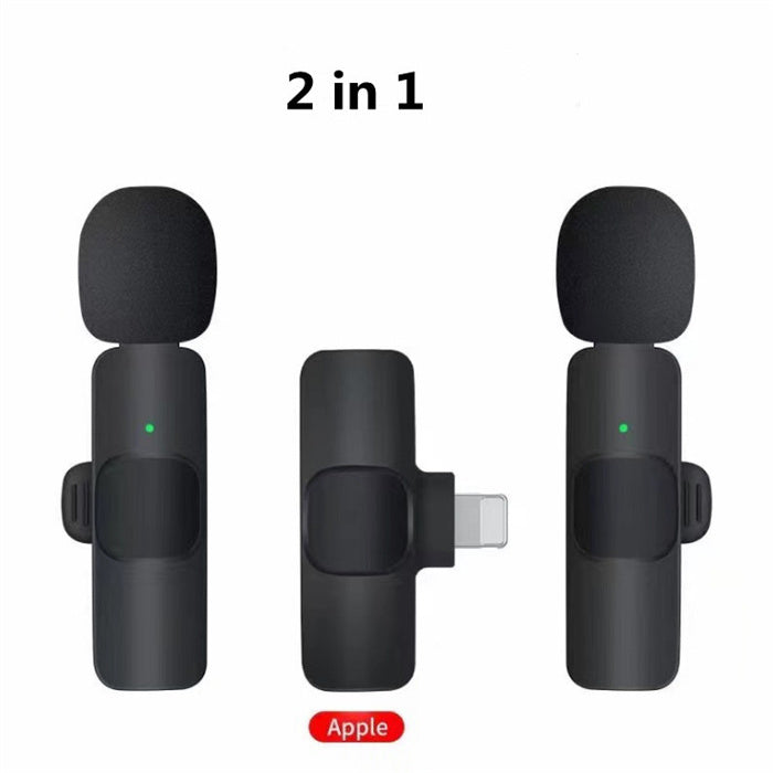 Crystal-Clear Wireless Mic for Effortless Streaming and Recording