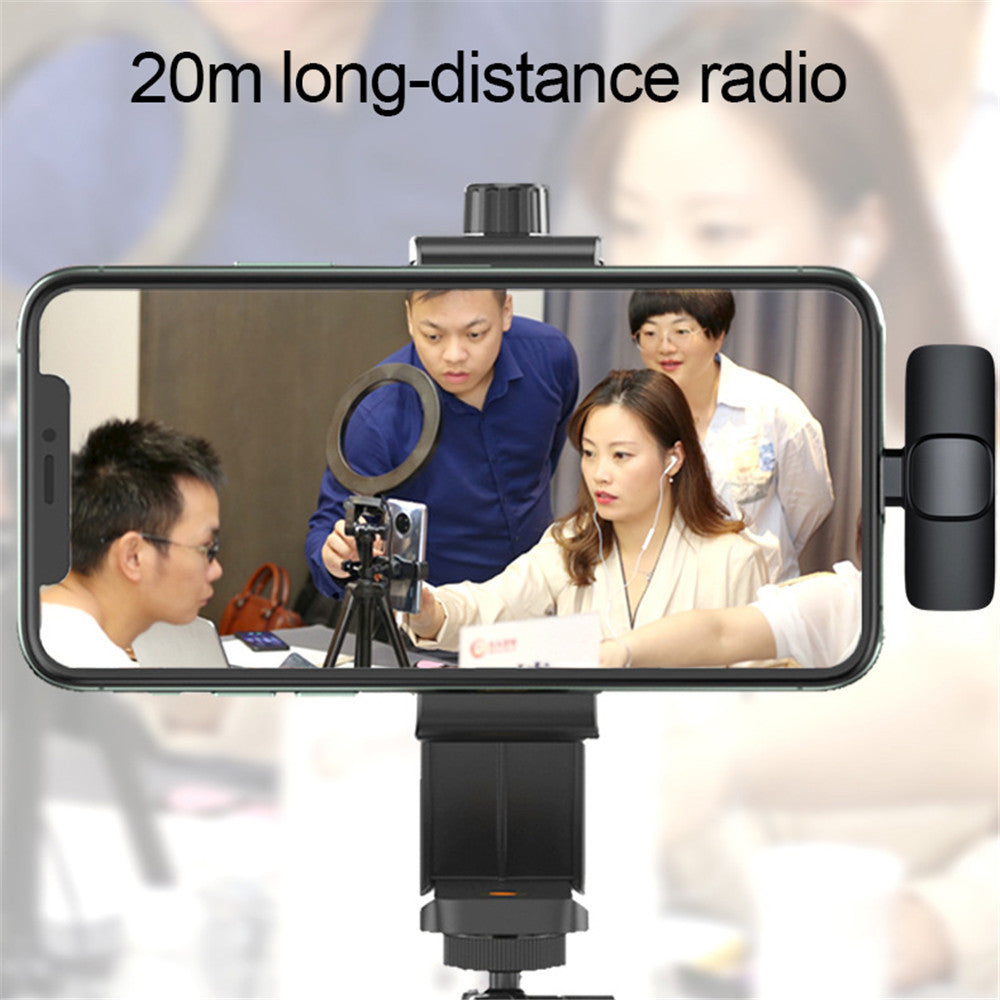 Crystal-Clear Wireless Mic for Effortless Streaming and Recording